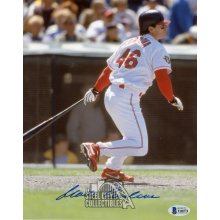 Marty Cordova Autographed Cleveland Indians 8x10 Photo - BAS COA (Vertical)