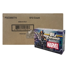 2026 Topps Chrome Marvel Comics Hobby 8-Box Case