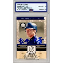 Hideki Matsui 2003 Fleer Kanji Autograph Card #94 /1500 PSA/DNA 10