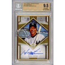 Hideki Matsui 2019 Topps Transcendent Autograph Card #TCA-HM 19/25 BGS 9.5