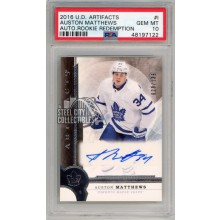 Auston Matthews 2016-17 Upper Deck Artifacts Autograph Rookie Card 028/135 PSA 10 Gem Mint