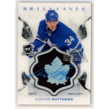 Auston Matthews 2016-17 Upper Deck The Cup Brilliance Autograph Rookie Card #B-AM