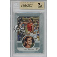 Amelie Mauresmo 2020 Topps Transcendent VIP Silver Card #11 5/5 BGS 9.5 Gem Mint