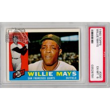 Willie Mays 1960 Topps Baseball Card #200 PSA 6 EX-MT