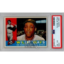 Willie Mays 1960 Topps Baseball Card #200 PSA 6 Excellent-Mint