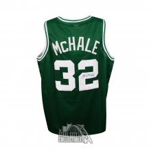 Kevin McHale Autographed Boston Custom Green Basketball Jersey - JSA COA