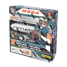 2024 Panini Prizm Football Mega Box (Neon Green Pulsar Prizms)