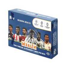2024-25 Topps UEFA Club Competitions Merlin Chrome Soccer Delight Box