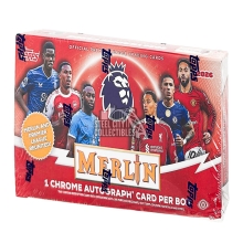 2025-26 Topps Merlin English Premier League Soccer Hobby Box