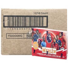 2025-26 Topps Merlin English Premier League Soccer Hobby 12-Box Case