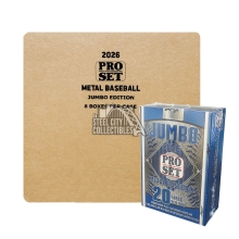 2026 Pro Set Metal Baseball Jumbo 8-Box Case