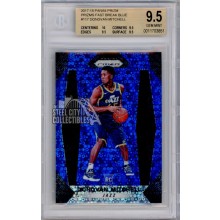 Donovan Mitchell 2017-18 Panini Prizm Fast Break Blue Rookie RC 171/175 BGS 9.5