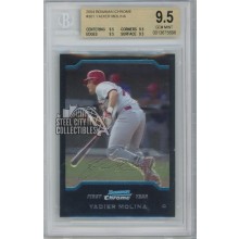 Yadier Molina 2004 Bowman Chrome 1st #301 BGS 9.5