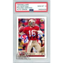 Joe Montana 1992 Upper Deck Autograph Card #560 PSA/DNA 10