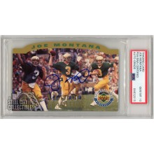 Joe Montana Autographed 1995 Upper Deck Authenticated Card - PSA/DNA 10