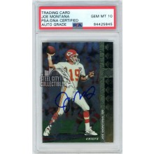 Joe Montana 1994 Upper Deck SP Autographed Card #88- PSA/DNA Gem MT 10
