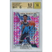 Ja Morant 2019-20 Panini Mosaic Pink Autograph Rookie Card #274 BGS 9.5 BAS 10 (Blue)