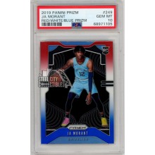 Ja Morant 2019-20 Panini Prizm Red White Blue Rookie Card #249 PSA 10 Gem Mint