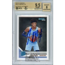 Ja Morant 2019-20 Panini Donruss Autograph Rookie CArd #202 BGS 9.5 BAS 8