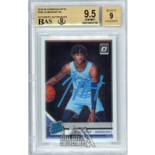Ja Morant 2019-20 Panini Optic Autograph Rookie Card #168 BGS 9.5 BAS 9 (Blue)