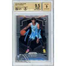 Ja Morant 2019-20 Panini Prizm Autograph Rookie Card #249 BGS 9.5 BAS 9 (Blue)