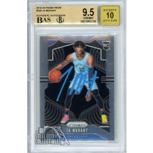 Ja Morant 2019-20 Panini Prizm Autograph Rookie Card #249 BGS 9.5 BAS 10 (Blue)