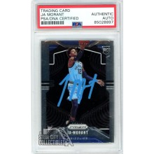 Ja Morant 2019-20 Panini Prizm Variation Autograph Rookie Card #249 PSA/DNA (Blue)