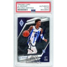Ja Morant 2019-20 Panini Phoenix Autograph Rookie Card #580 PSA/DNA