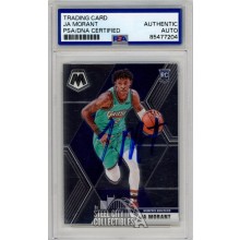 Ja Morant 2019-20 Panini Mosaic Autograph Rookie Card #219 PSA/DNA (New Label)