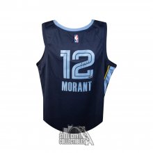 Ja Morant Autographed Memphis Grizzlies Nike Swingman Basketball Jersey - Panini