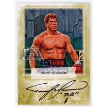 Tommy Morrison 2010 Ringside Boxing Champions Autograph Gold Card