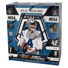 2025 Panini Mosaic Football Mega Box (Reactive Purple Parallels)