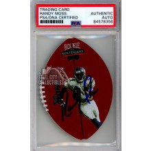 Randy Moss 1998 Playoff Contenders Autograph Rookie Card RC #52 PSA/DNA