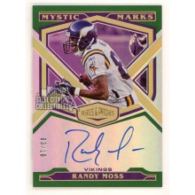 Randy Moss 2020 Panini Plates & Patches Mystic Marks Autograph Card #MY-RM 03/10