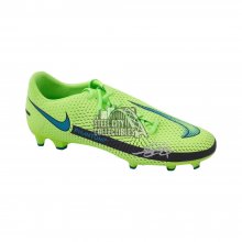 Mason Mount Autographed Nike Phantom Green Soccer Cleat - BAS COA (Right Cleat)