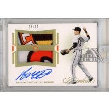 Ryan Mountcastle 2021 Panini Flawless Autograph Rookie Patch Card #RDPA-RM 04/10