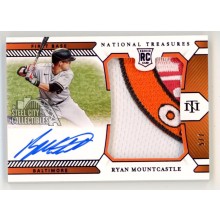 Ryan Mountcastle 2021 Panini National Treasures Rookie Patch Autograph Card #154 5/7