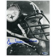 Gerry Moon Mullins Autographed Pittsburgh Steelers 8x10 Photo - BAS COA
