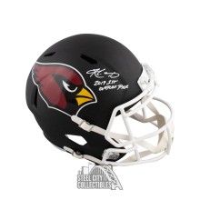 Kyler Murrary 2019 1st Overall Pick Autographed Cardinals Flat Black Replica F/S Helmet - BAS COA