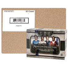 2025-26 Topps UEFA Club Competitions Museum Collection Soccer Hobby 8-Box Case