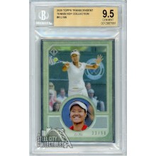 Li Na 2020 Topps Transcendent Tennis Card /50 BGS 9.5 Gem Mint