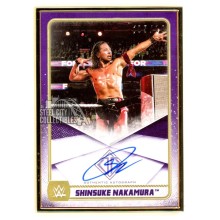 Shinsuke Nakamura 2020 Topps Transcendent Purple Autograph Card #A-SN 05/10