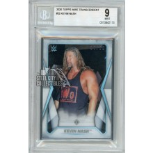 Kevin Nash 2020 Topps Transcendent WWE Collection Card #22 07/50 BGS 9