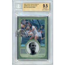 John Newcombe 2020 Topps Transcendent Tennis Card 22/50 BGS 9.5