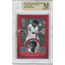 Yannick Noah 2020 Topps Transcendent VIP Red Card #29 6/10 BGS 9.5 Gem Mint