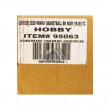 2019-20 Panini Noir Basketball Hobby 4-Box Case