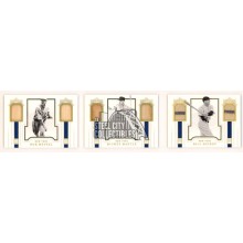 Meusel/Mantle/Dickey 2019 Panini National Treasures Patch Booklet Card 01/15