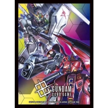 Bandai Gundam Card Game Sleeves 02 Pack - Nu Gundam/Sazabi