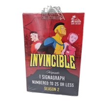 2026 Keepsake Invincible Season 2 #/25 or Less SignaGraph Mystery Box