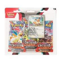 Pokemon Scarlet & Violet Obsidian Flames 3-Pack Blister